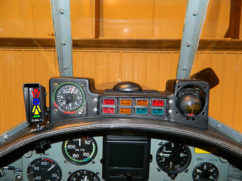 Alpha Systems AOA Eagle Angle of Attack Indicator Installed in a Yakovlev yak-52